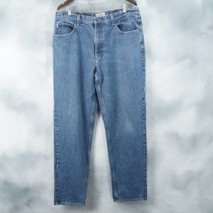 LLBEAN NATURAL FIT BLUE JEANS L.L. Bean MEN'S DENIM | Size 38x34
